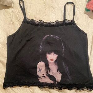 Elvira crop top XL